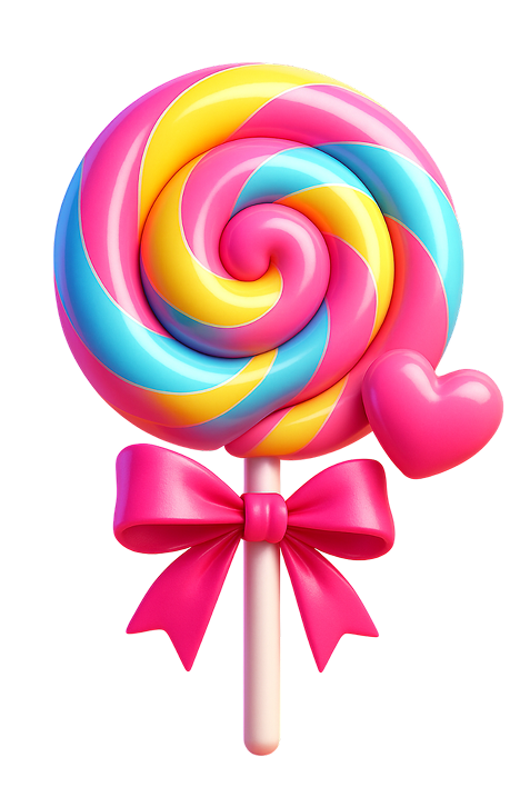 Colorful lollipop